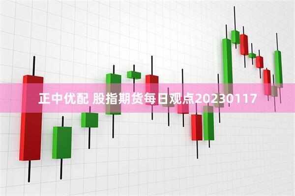 正中优配 股指期货每日观点20230117